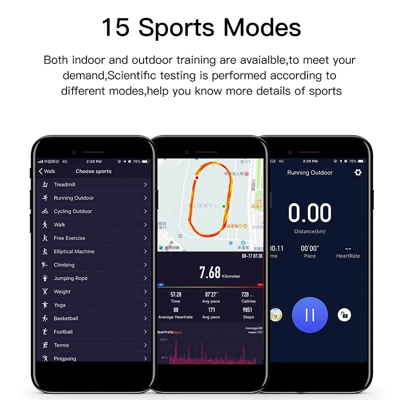 

Smart Watch Health and Fitness Smartwatch IP68 Waterproof Smart Watch for Android IOS Phone