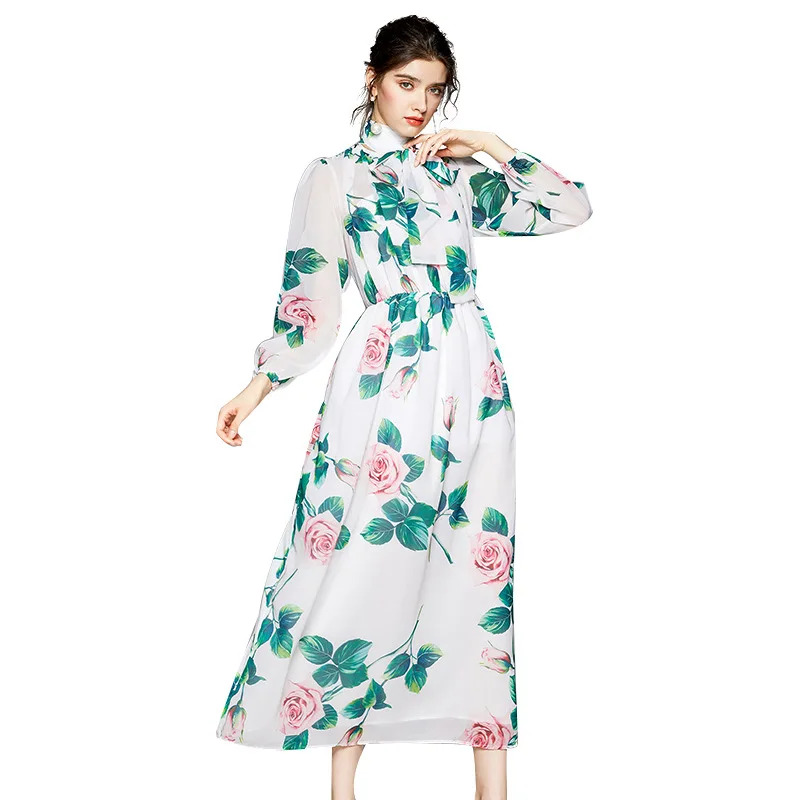 

Elegant chiffon evening dress in 2021 summer