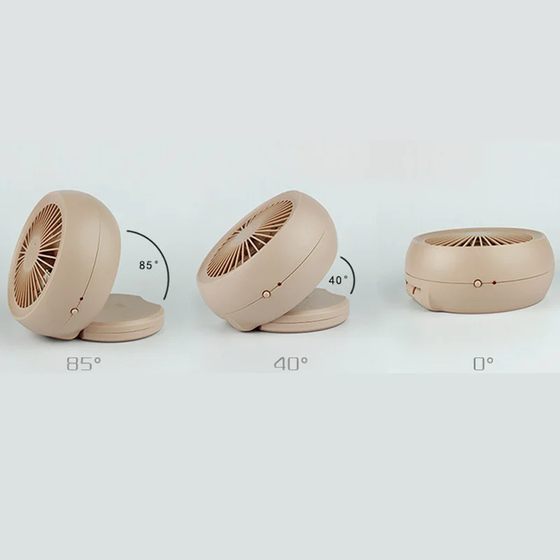 Складной портативный вентилятор с двумя пропеллерами 6 дюймов подходит для