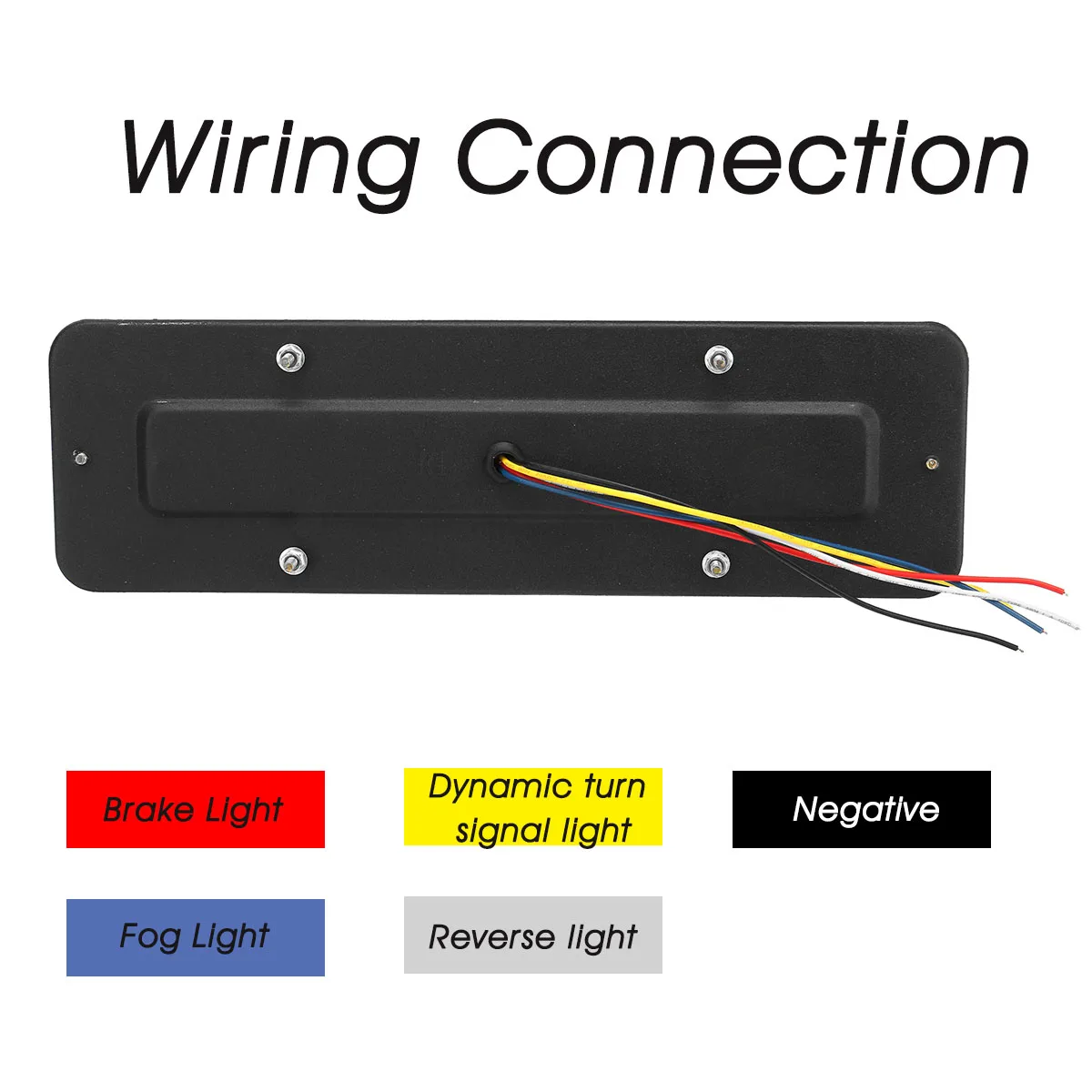 

2PCS 12V Dynamic LED Car Truck Tail Light Turn Signal Rear Brake Lights Reverse Signal Lamp Trailer Lorry Bus Camper Caravan