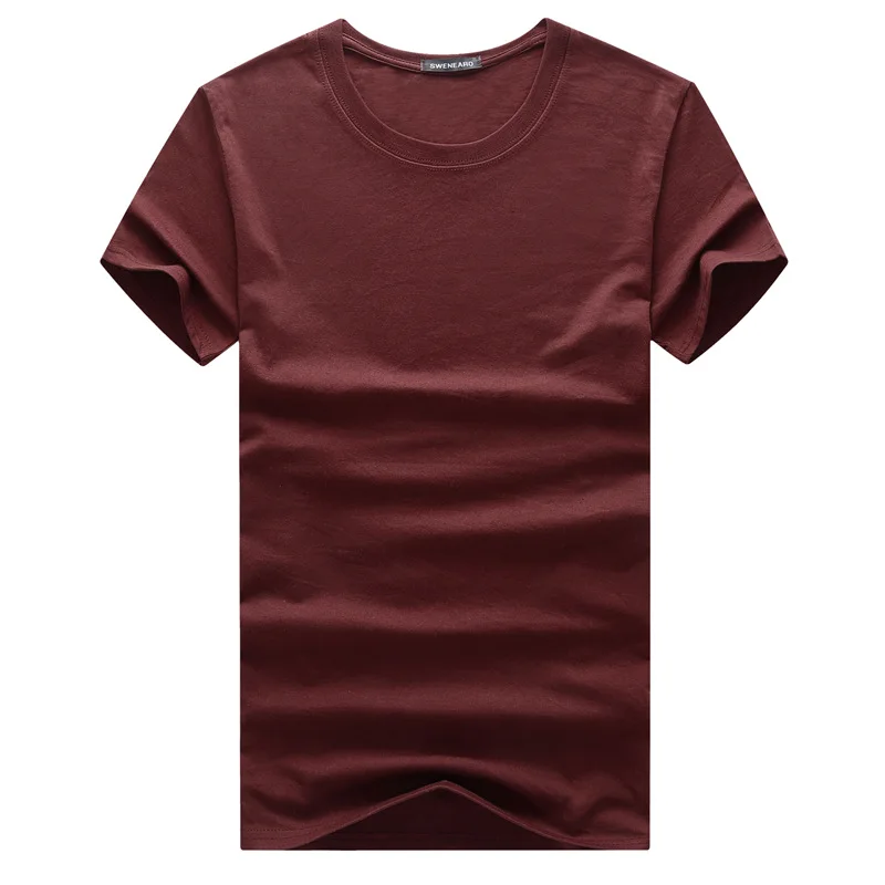 

5026-Men's Short Sleeve T-Shirt Men's Youth Men's Round Neck Slim Shirt 2018 Summer T-Shirt Trend