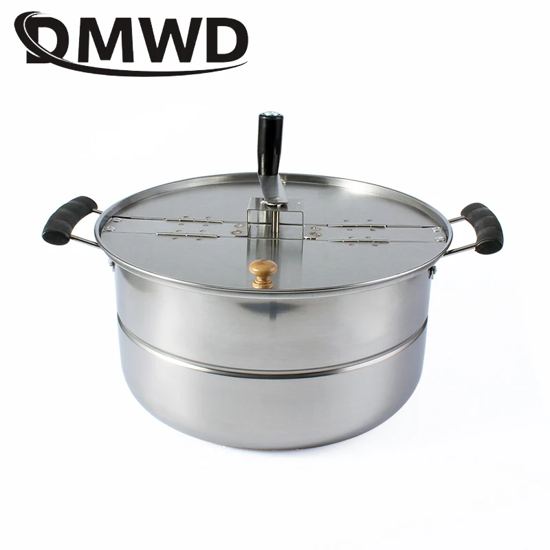 DMWD ручная варочная панель газовая машина для приготовления попкорна сделай сам