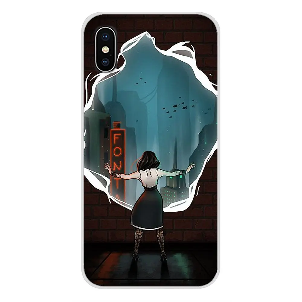 Soft Transparent Bag Case Bioshock Infinite House Fitzroy Booker For Huawei Mate Honor 5X 6X 7 7A 7C 8 9 10 8C 8X 20 30 Lite Pro | Мобильные