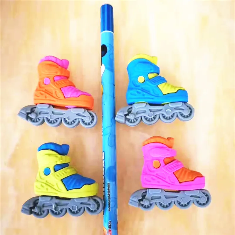 Ластик в форме роликовых коньков аксессуары для катания подарок детей