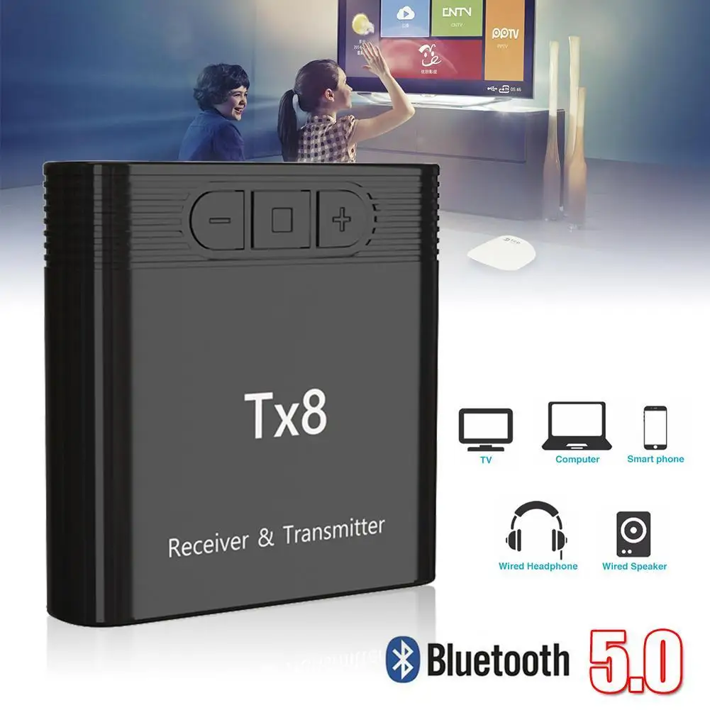 5 0 передатчик приемник аудио беспроводной музыкальный USB адаптер 3 мм приемо