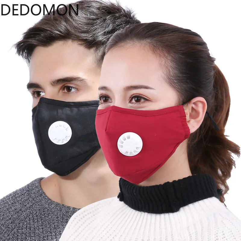 Противозагрязняющая маска для лица респиратор от пыли моющиеся многоразовые