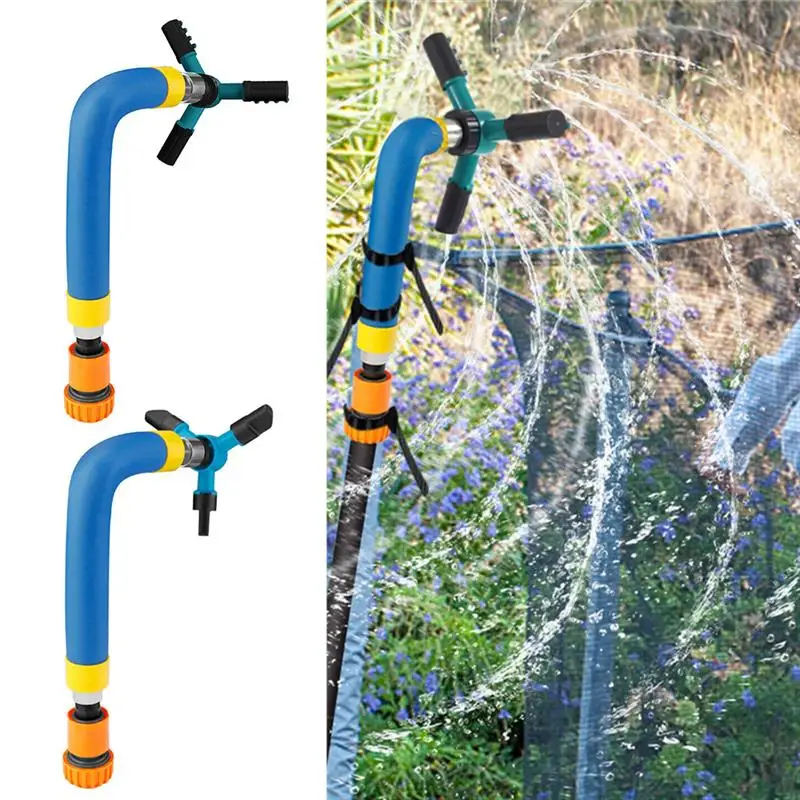 

Garden Sprinklers Automatic Watering Grass Lawn 360 Degree Rotating Water Sprinkler Kids Trampoline Sprinkler Water Sprayer