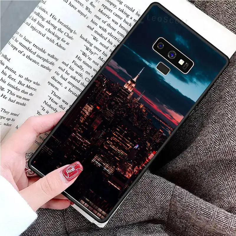 

NYC NEW YORK city Phone Case For Samsung Galaxy S8 S9 S10 Plus S10E Note 3 4 5 6 7 8 9 10 Pro Lite Cover Funda Shell