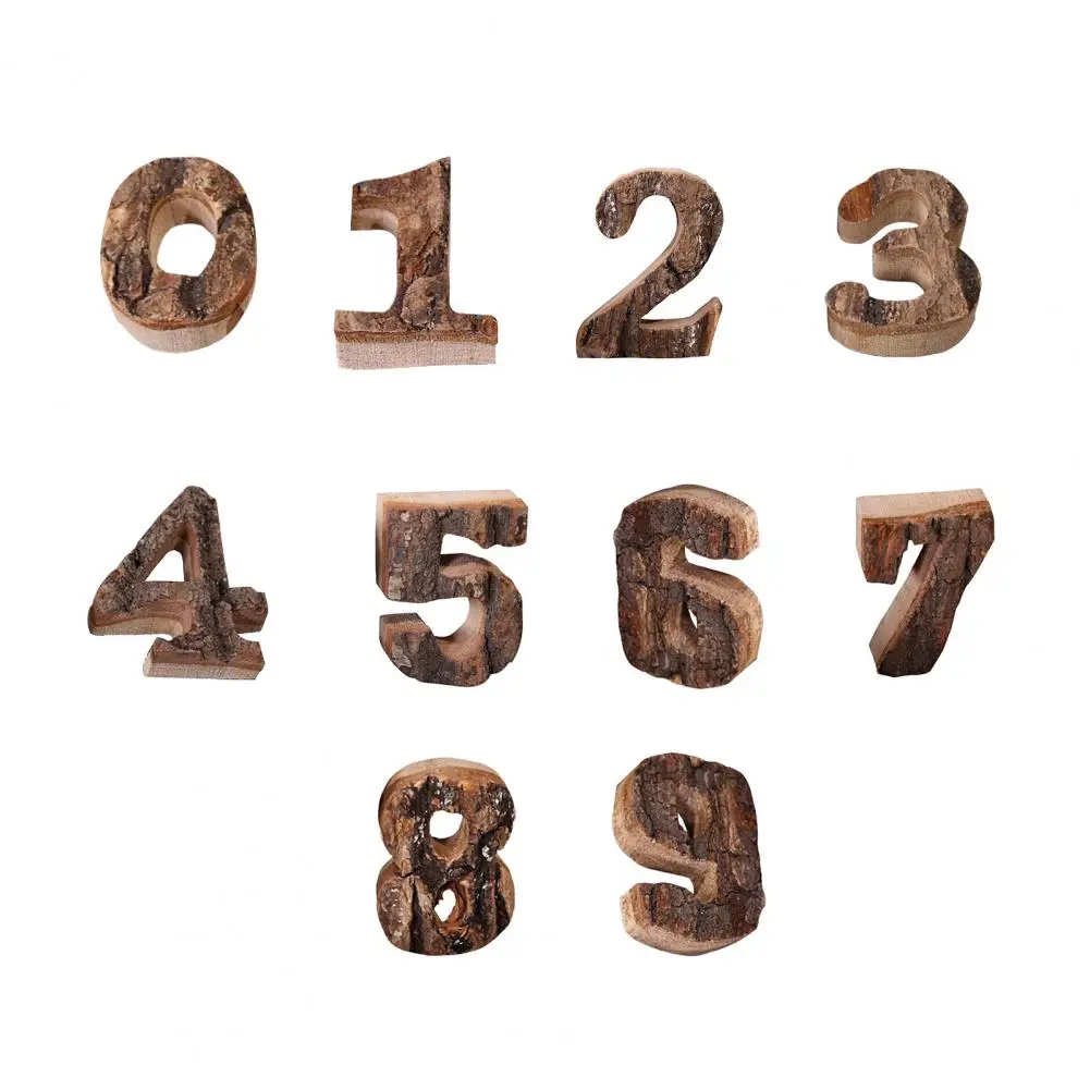 

Letter Distress Spelling Toy Wooden Alphabet Plaques Door Hanging Supply