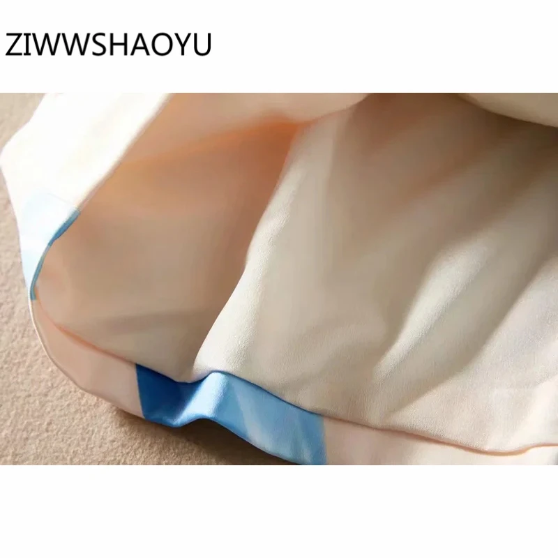 

ZIWWSHAOYU Women Summer White Floral Print Boho Holiday Mini Short Dress Fashion Designer Ladies Sleeveless Slim Pencil Dresses