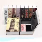 Сейф для книг, коробка с паролем и замком, школьная Скрытая копилка для хранения, имитация сетки, знаменитости, домашняя копилка для взрослых