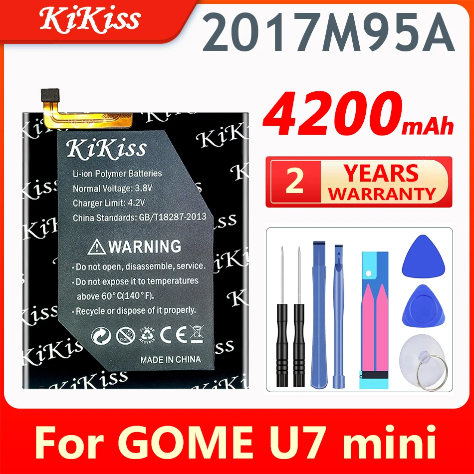 

Сменный аккумулятор KiKiss 4200 мАч 2017M95A для мини-батарей GOME U7mini U7
