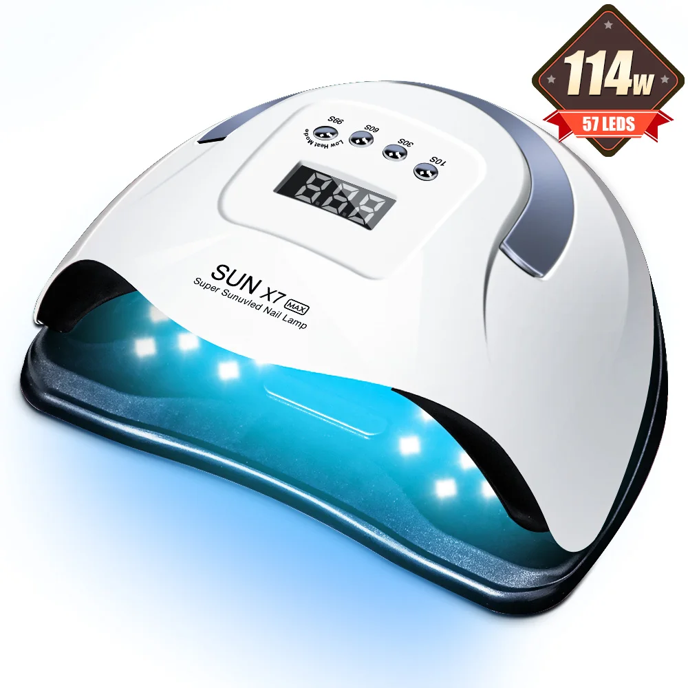

SUNX9 Max 220W Nail Dryer Lamp for Nail Dryer UV with 60 LED for Drying Gel Varnish Polish Timer Auto Sensor Salon Manicure Tool