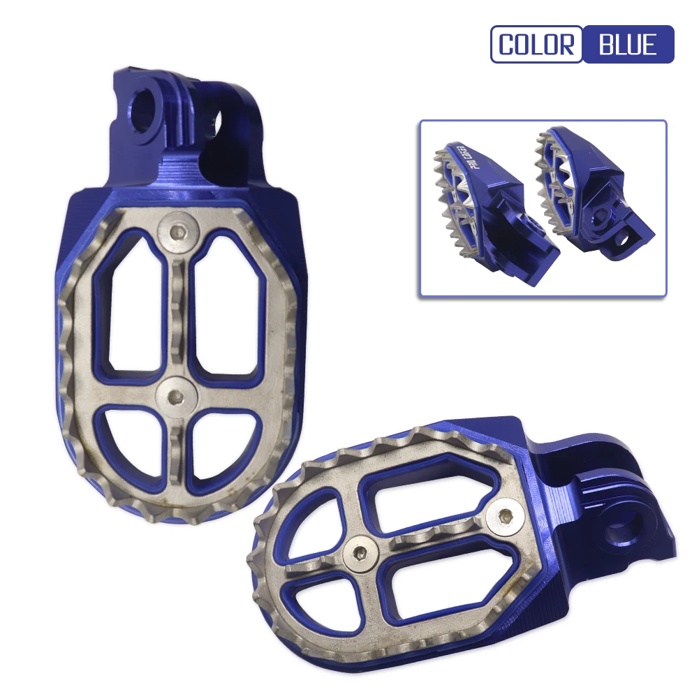 

Для KTM HUSQVARNA SX SXE SXF EXC EXCF XCF TC TE SE ADVENTURE FREERIDE SUPER ENDURO/R мотоцикла с ЧПУ ножные подставки педали Подставки