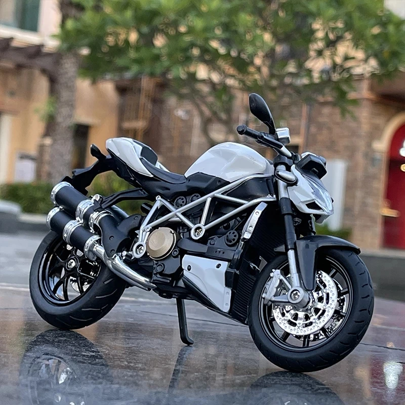 Литые гоночные мини-модели из сплава Ducati-Streetfighter 1:12 коллекционные подарки