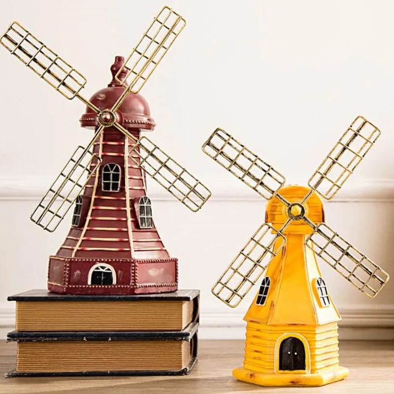 Полимерное голландское украшение ветряная мельница Копилка монетная коробка