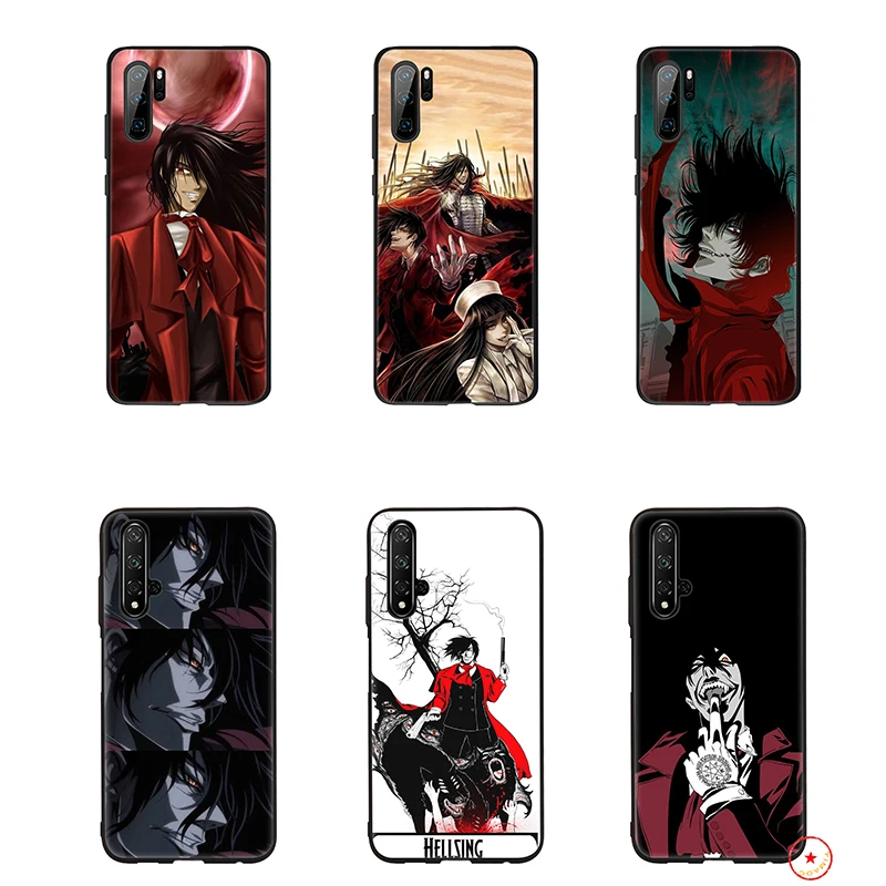 Alucard helling Ulti mate аниме Мягкий силиконовый чехол для huawei 30 20 10 Lite Pro Honor Nova 3 3i 4 5i |