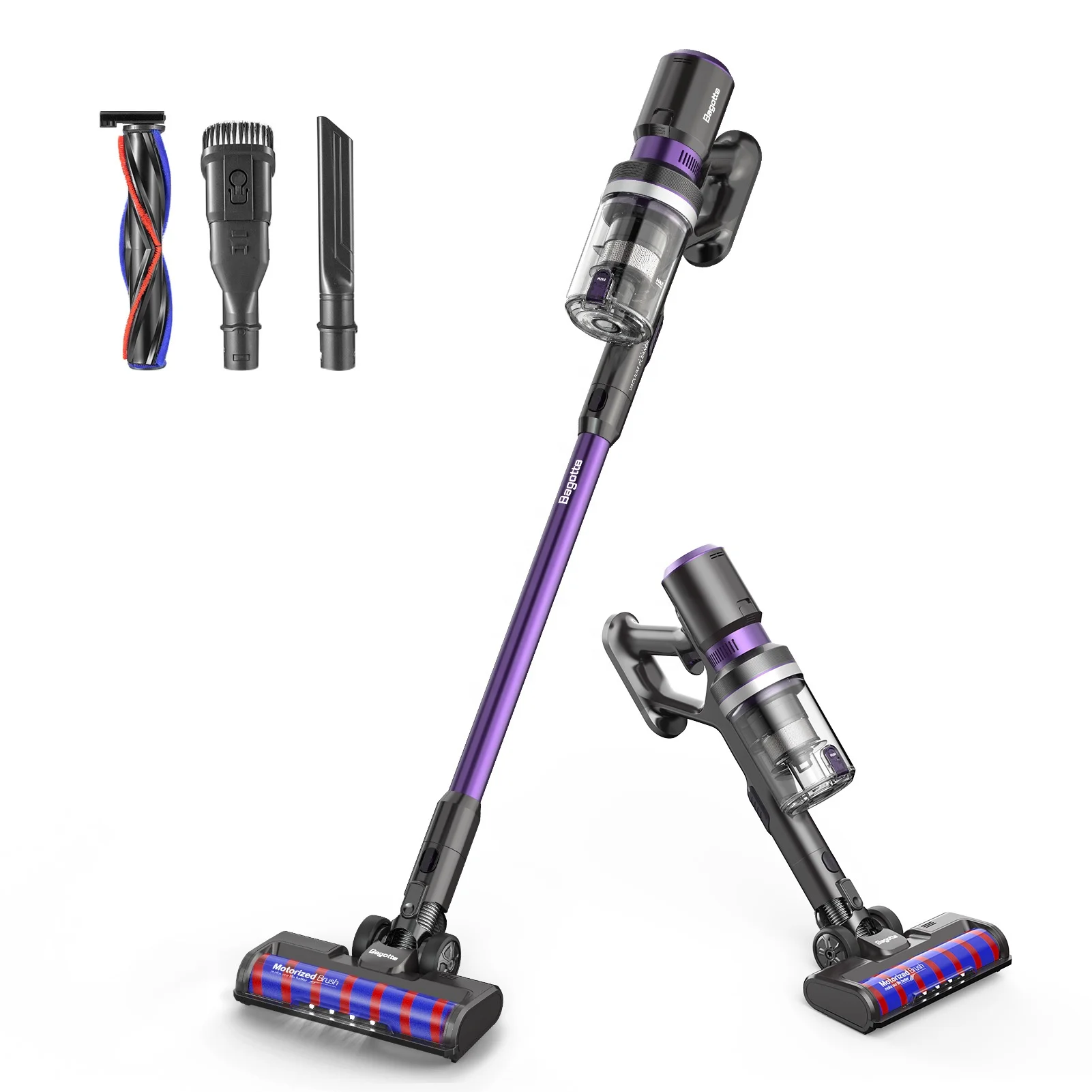 

Bagotte BS900 Bagless Stick Cyclone Hand Held Steam Wireless Handheld Low Prices Portable Cordless Vacuum Cleaners