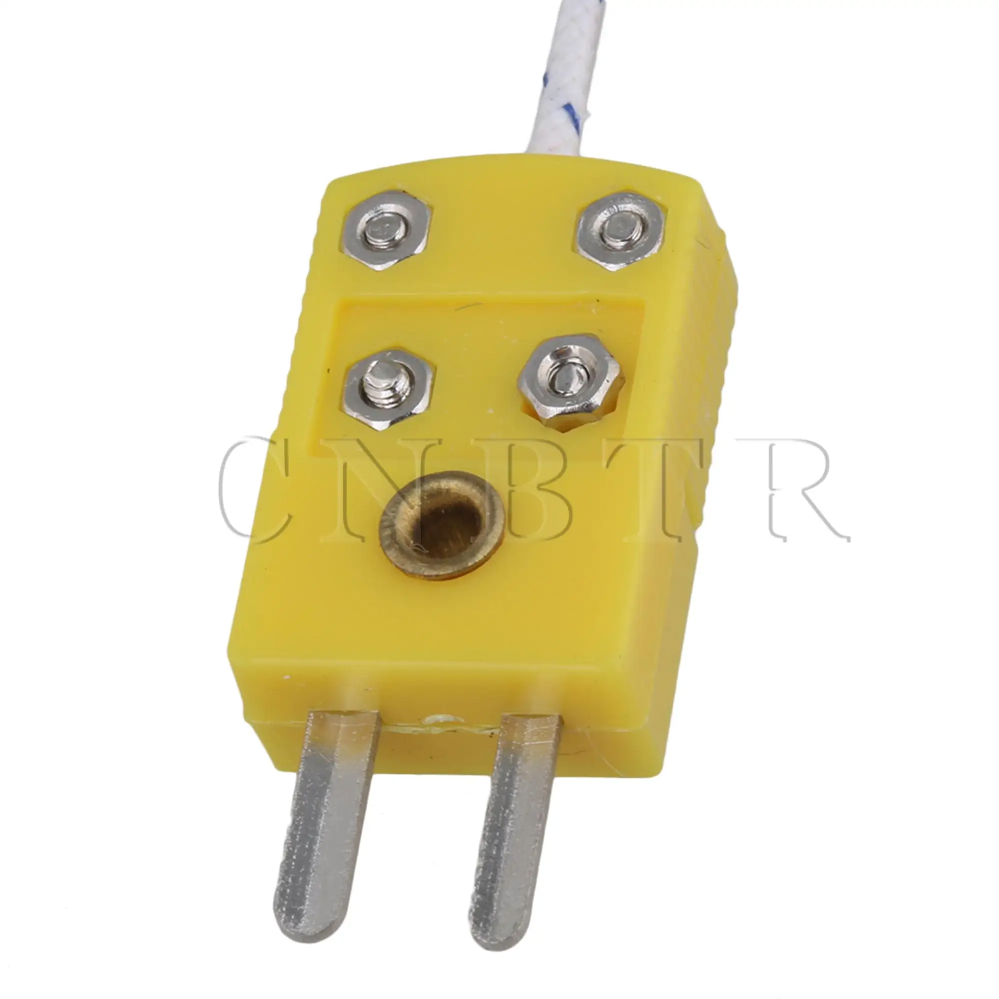 CNBTR 5 шт 1 м датчик термопары K Тип мини-адаптер Стекловолоконный кабель |