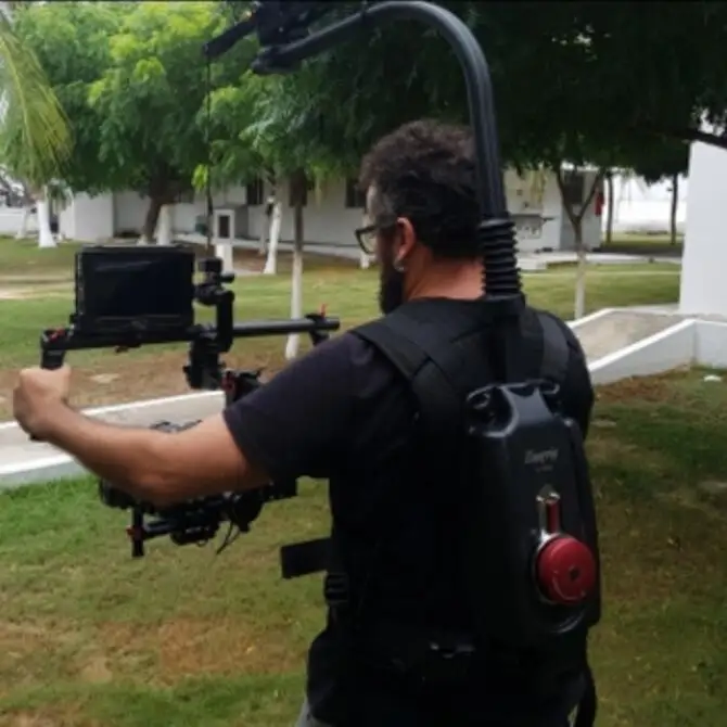 Как EASYRIG стабилизатор жилет Легкая установка Flowcine Serene камера Gimbal поддержка для DSLR