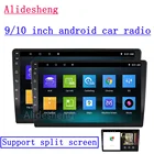 Универсальная Автомагнитола 2 Din, 9 дюймов, 10 дюймов, Android, мультимедийный видеоплеер, 2din, GPS, Bluetooth, совместимый стерео, аудио, видео плеер