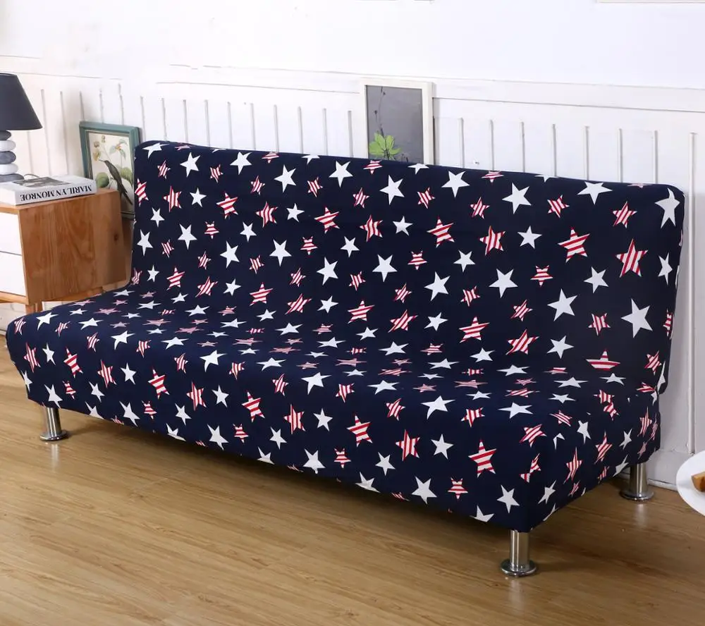 

Stretch Printed Sofa Cover Full-inclusive Folding Sofa Bed Cover Tightly Wrapped Sofa Towel Sofa Seat Cover Slipcover Reclinable