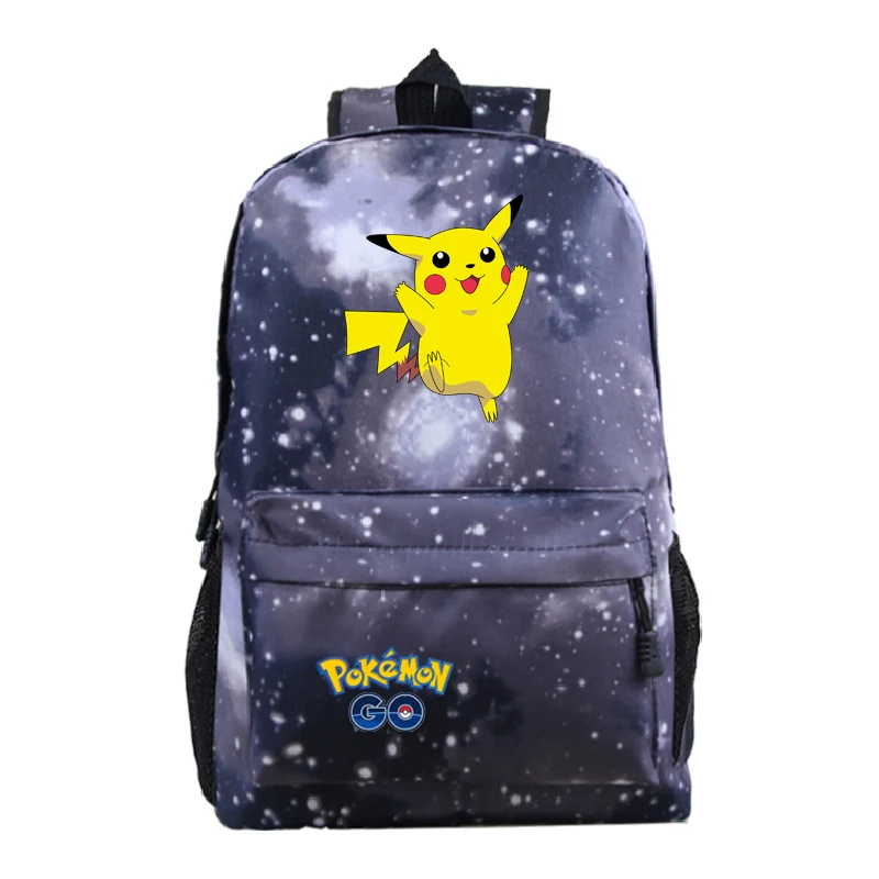 B7 Mochila Pokemon рюкзаки для школы подростков девочек Sac Dos Аниме Пикачу сумка plecak ноутбук унисекс мультфильм Backbag 41-44 - Color: B7