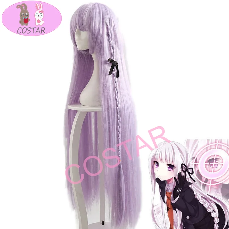 

COSTAR Anime Game Danganronpa Kirigiri Kyouko Cosplay Wig Accessories For Women