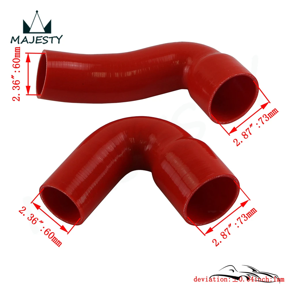 70 мм комплект для тюнинга композитного интеркулера подходит MK7 GTI Golf R VAG 1 8 T 2 0 8V A3