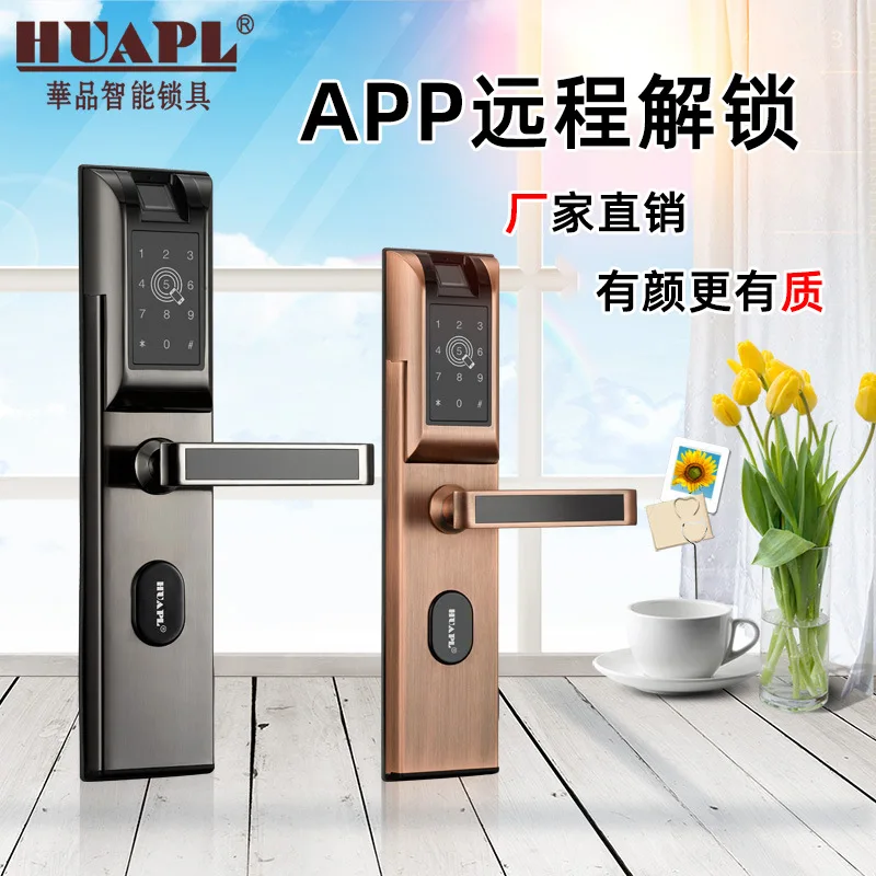 

App Dynamic Password Lock Smart Lock Fingerprint Lock Anti-Theft Door Lock Password Card Lock Home Lock