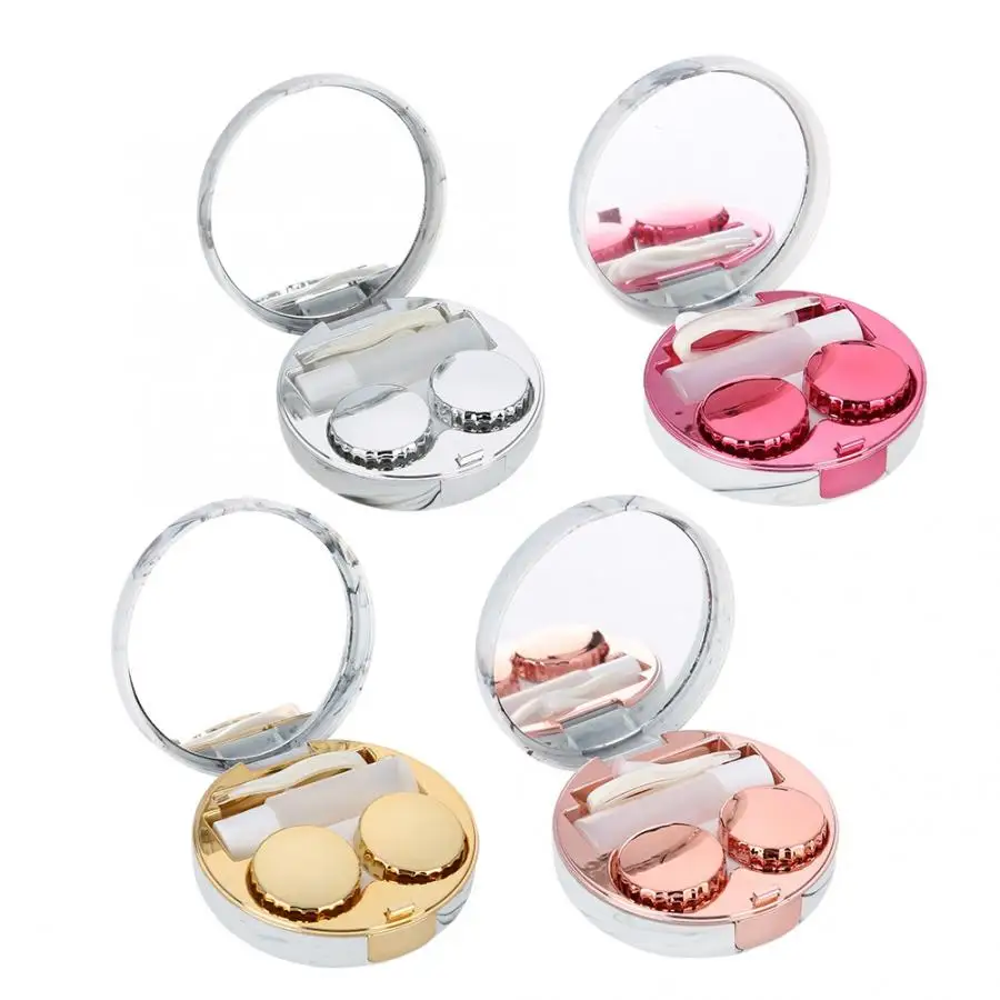 1 шт. популярный милый чехол очки для путешествий с мраморными полосками и