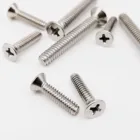 50 шт. UNF 00 #-90 0 #-80 США Тонкая нить 304 A2-70 нержавеющая сталь крест реквизит Phillips плоский потайной болт с головкой
