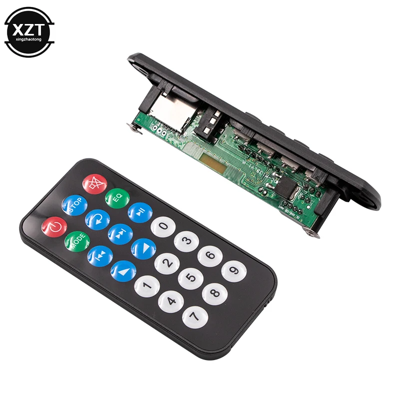 Автомобильный микрофон 12 В MP3 декодер плата декодирующий плеер модуль Bluetooth