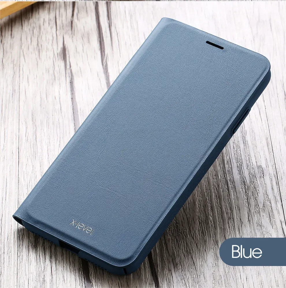 Винтажный кожаный чехол-книжка с откидной крышкой для iPhone 7, 8 Plus, X, 10, XS, Max, XR, S, книжка-книжка, чехол-книжка с откидной крышкой для Apple iPhone, XR, флип-чехол - Цвет: Blue