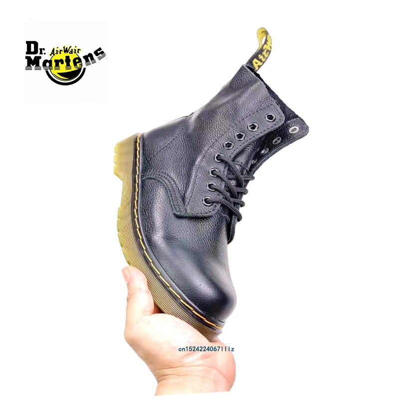 Классические мужские и женские ботинки Dr.Martens 1460 года Паскаль личи мягкие