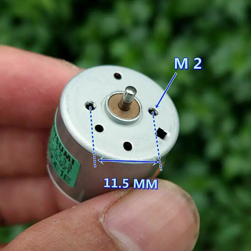 MITSUMI M22E-11 DC 3 V-6 V 9500 об/мин мини 22 мм 6 полюсов ротора большой крутящий момент 310 двигатель "сделай сам" для удаления татуировок