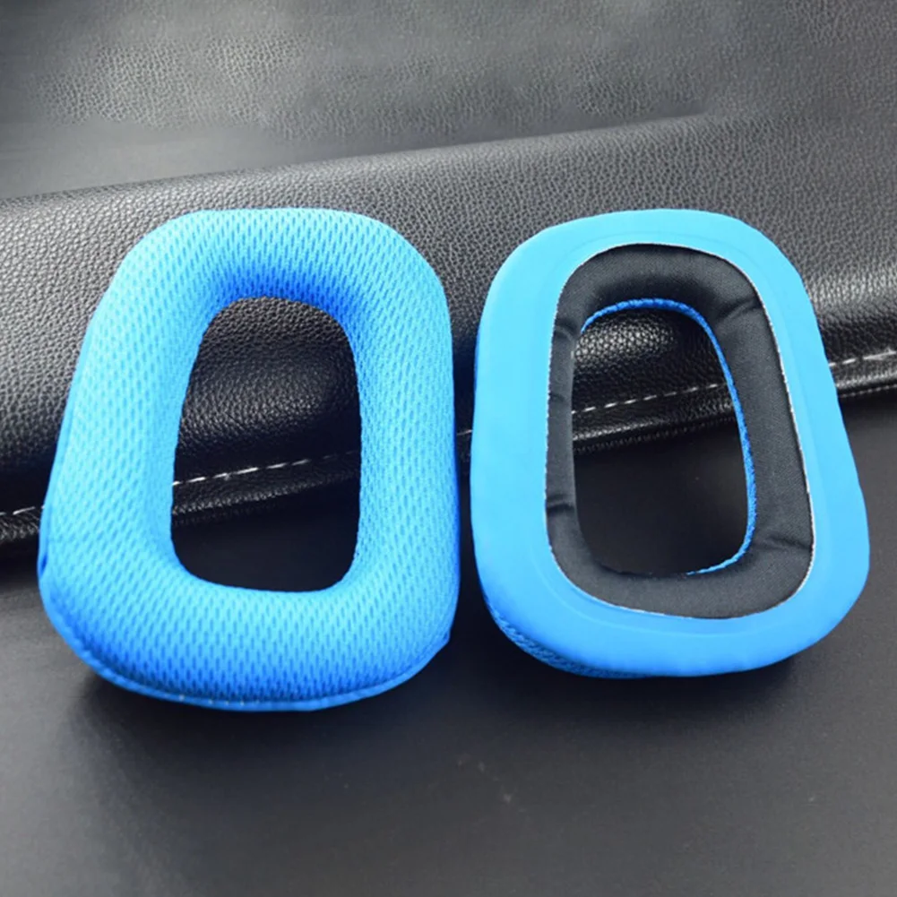 1 пара сменная крышка губка маленькая сетка ткань мягкие амбушюры удобные