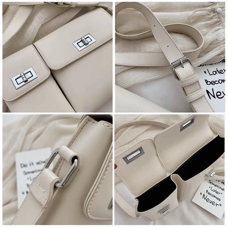 

Summer Luxury Crossbody Bag Brand Underarm Bag for Women High Quality Leather Shoulder Bag Female Designer Messenger Bag Purse