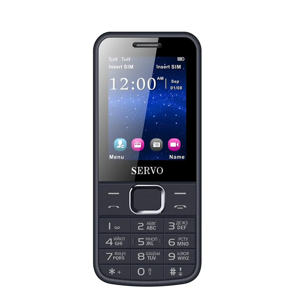 

For SERVO-225 2.4 Inch Dual SIM Cards Mobile Phone GPRS Vibration Outside FM Radio Portable Mini Cellphone