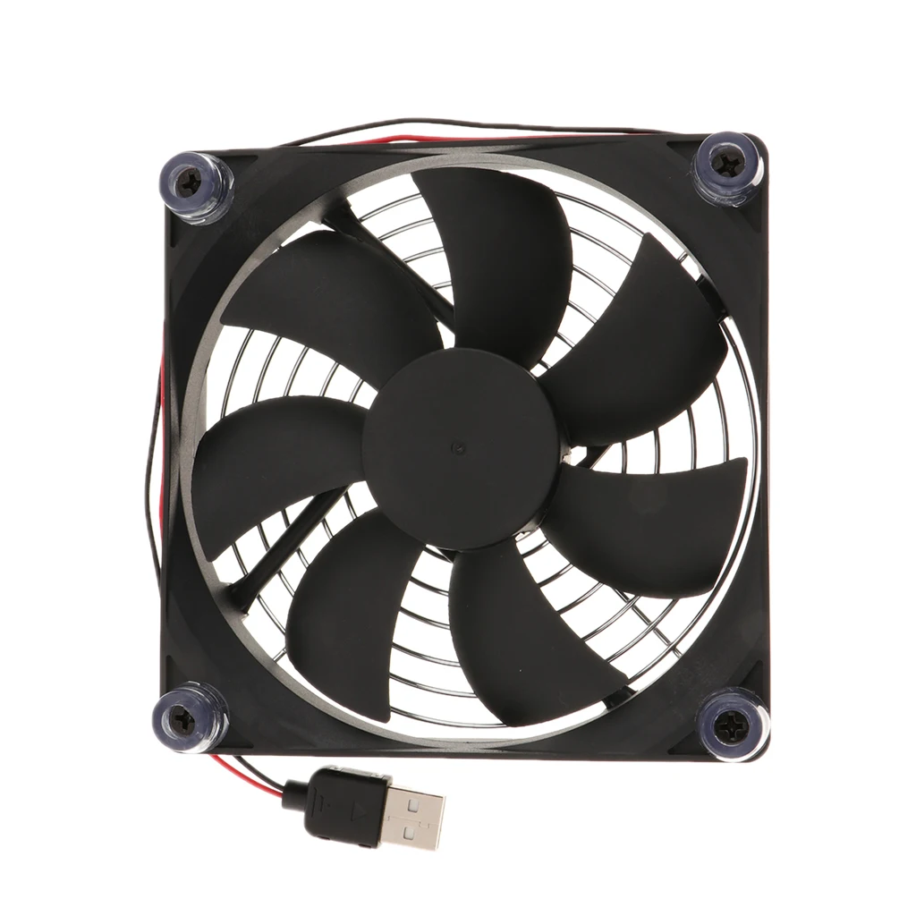 120x120mm Silent USB Fan Cooling Ventilator 5V for Playstaion/Xbox One/Mini PC/Router/DVR Radiator Fans | Компьютеры и офис