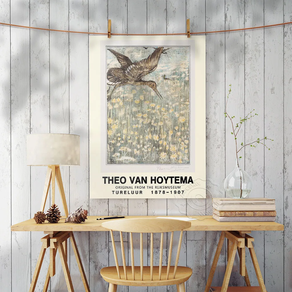 Выставочный плакат Тео ван хойтема принты турелуора настенное искусство с