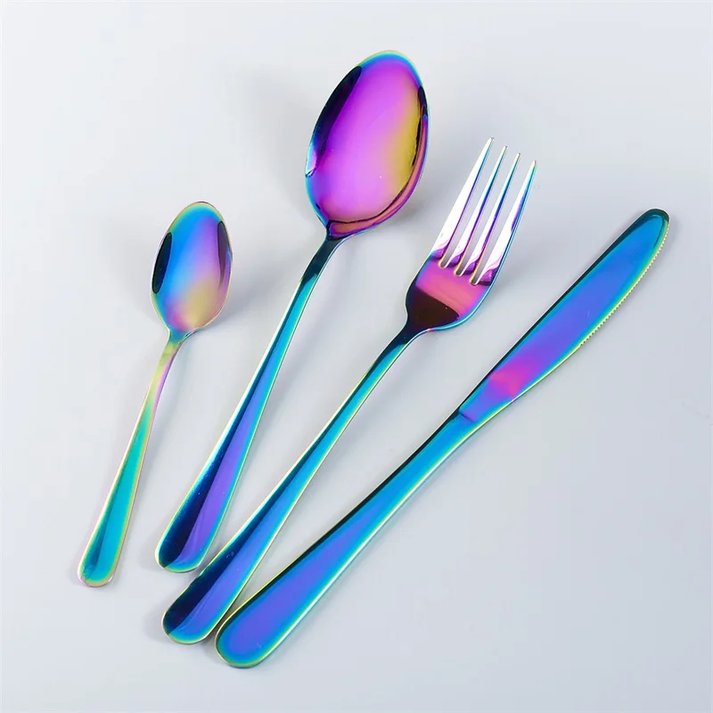 Upspirit 16 шт набор столовых приборов из нержавеющей стали креативный Набор посуды