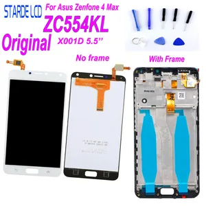 Оригинальный ЖК-дисплей 5,5 ''для Asus Zenfone 4 Max ZC554KL, ЖК-дисплей с сенсорным экраном ZC554KL, ЖК-дисплей X001D, дигитайзер, запасные части, инструменты