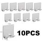 Устройство для бритья без перфорации для мужчин, настенная полка с крючком для бритвы в ванную комнату, настенное хранилище