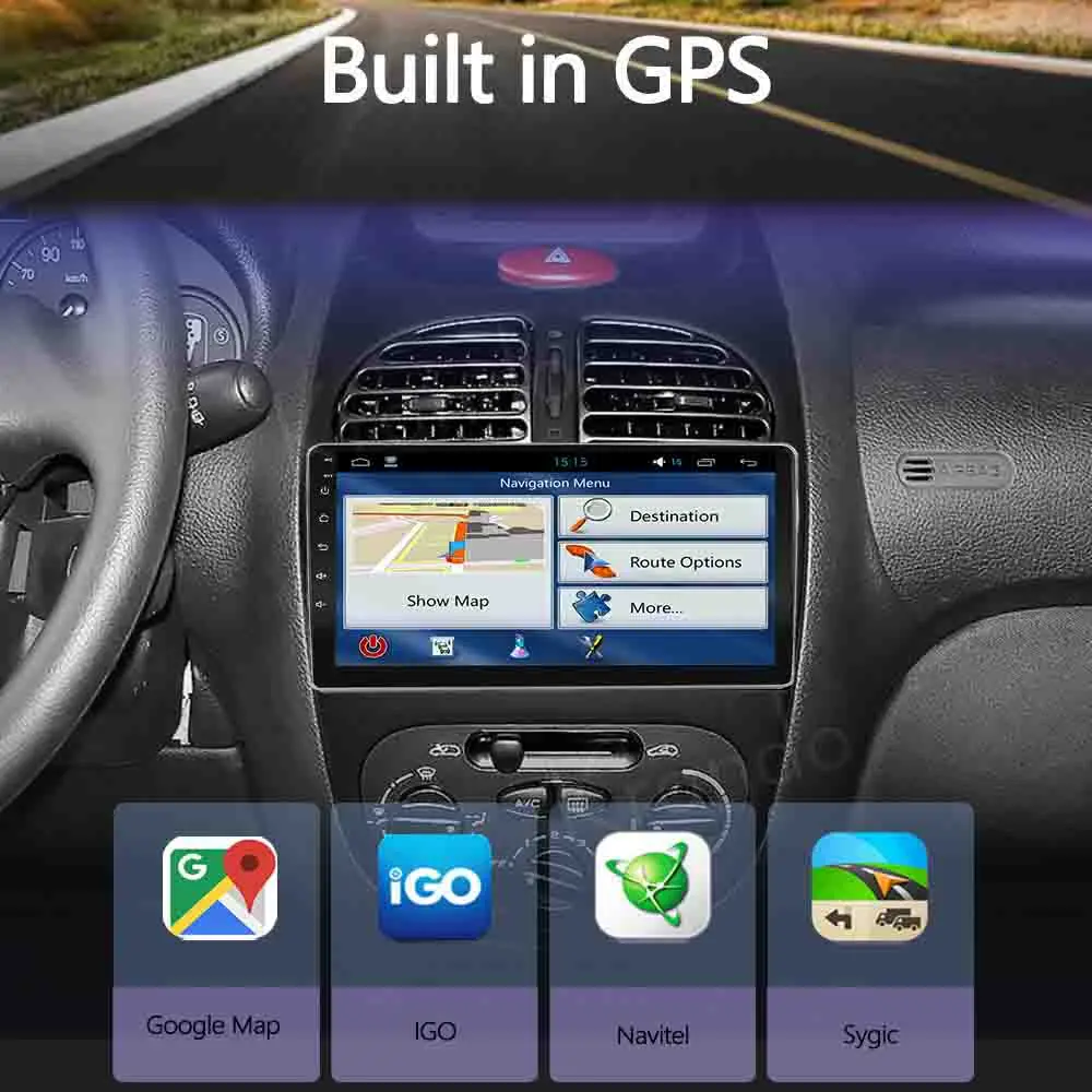 Krando Android 10 0 9 &quotIPS полный сенсорный автомобильный мультимедийный радио для Peugeot 206