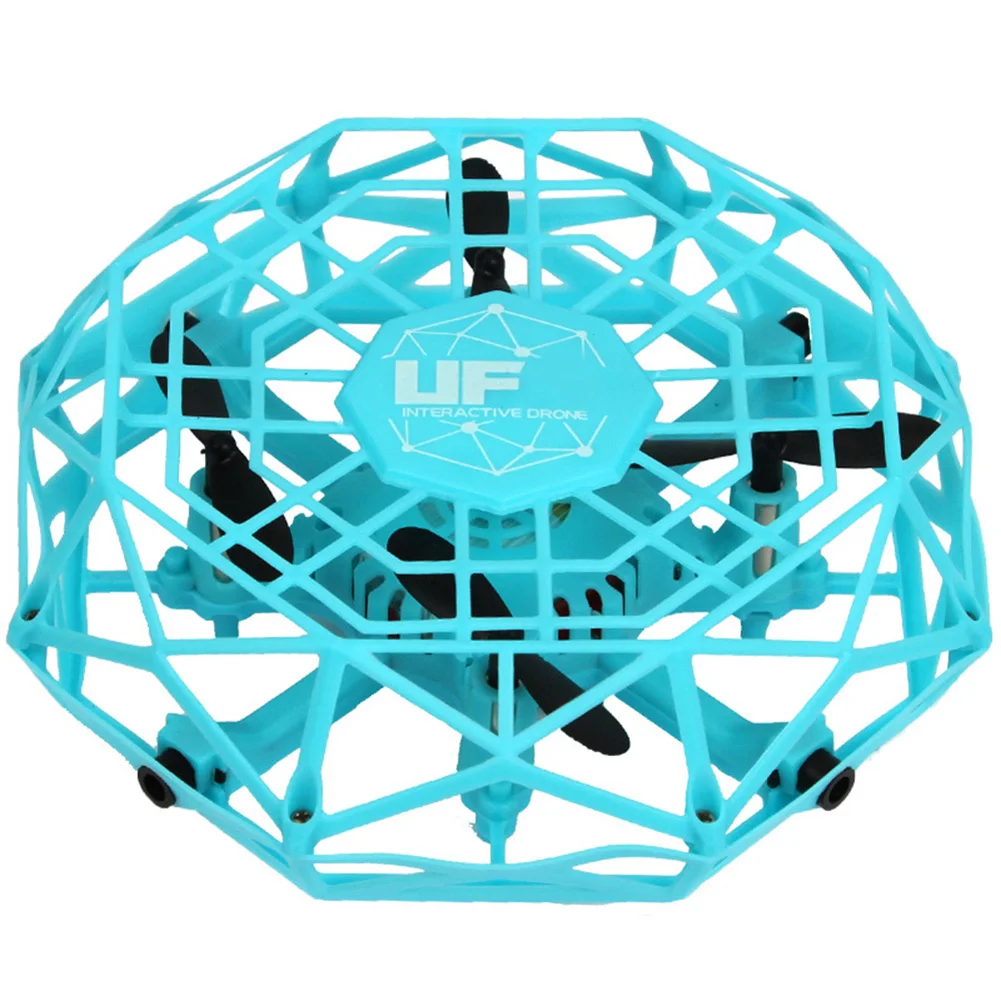 Летающий вертолет мини Дрон инфракрасный датчик НЛО летающая игрушка самолет