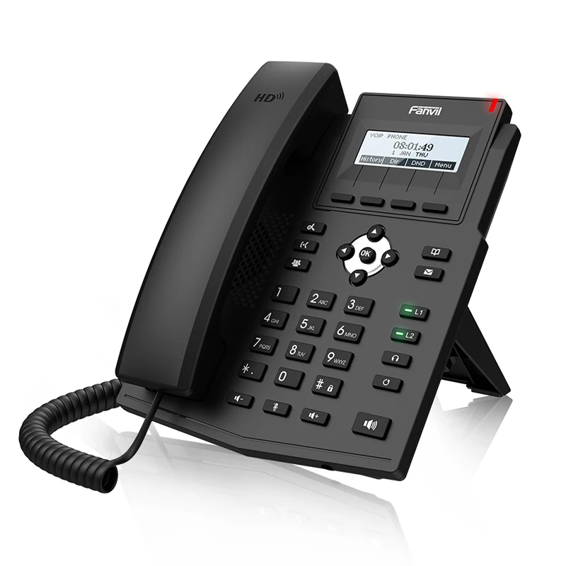 IP телефон Fanvil X1SP VOIP беспроводной для бизнеса офиса отеля HD аудио с поддержкой EHS