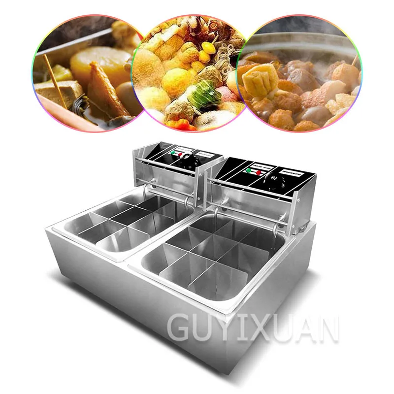 Коммерческий многофункциональный Oden машина для приготовления пищи лапша плита