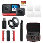 Спортивная Экшн-камера Insta360 ONE R Twin Edition 5,7 K 360 4K широкоугольная 1 дюймовая Водонепроницаемая видеокамера Leica Edition