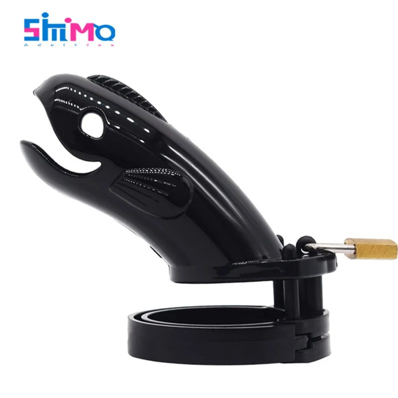 SM Пластиковые Мужской Cock Ring 5 Размеры Кольца Подходящие С Латунным Замком